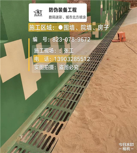 黄山 例如在抖音上有“迷彩墙，外围墙面挡 - 星空数码迷彩漆施工队