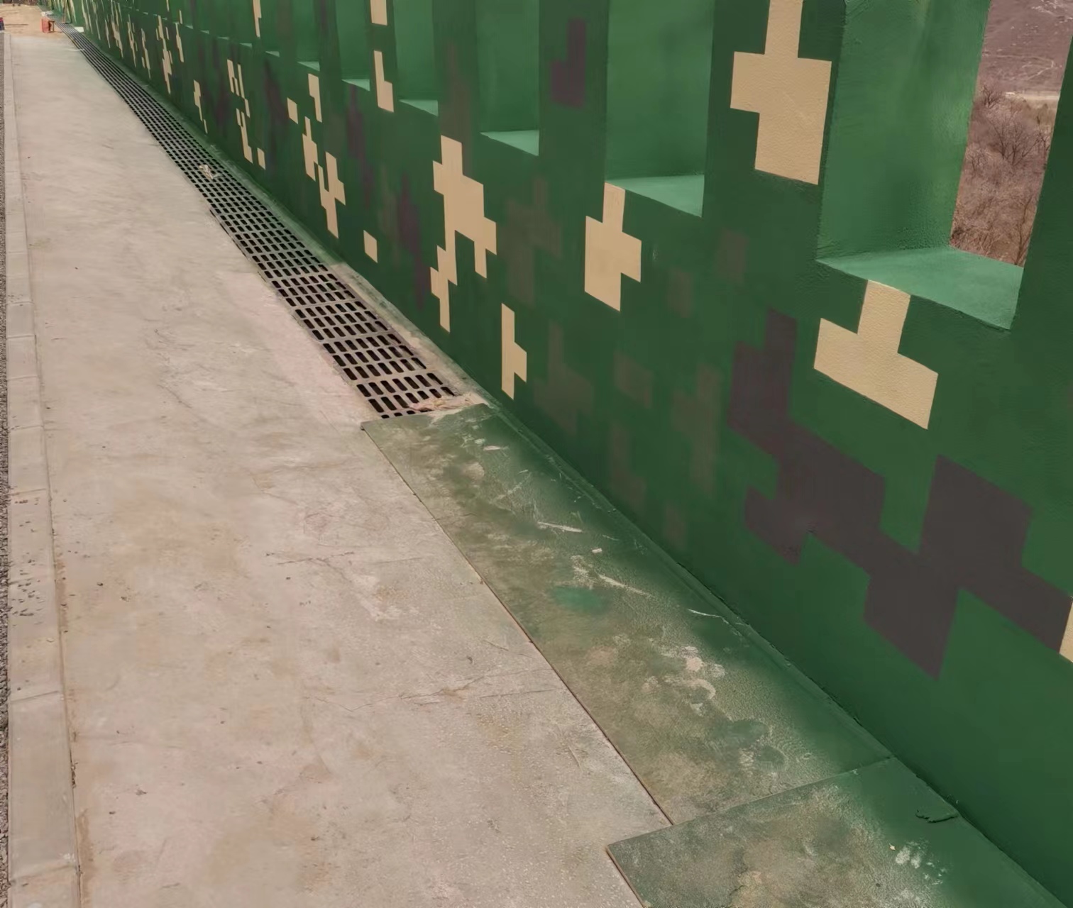 黄山围墙迷彩喷涂,数迷彩漆